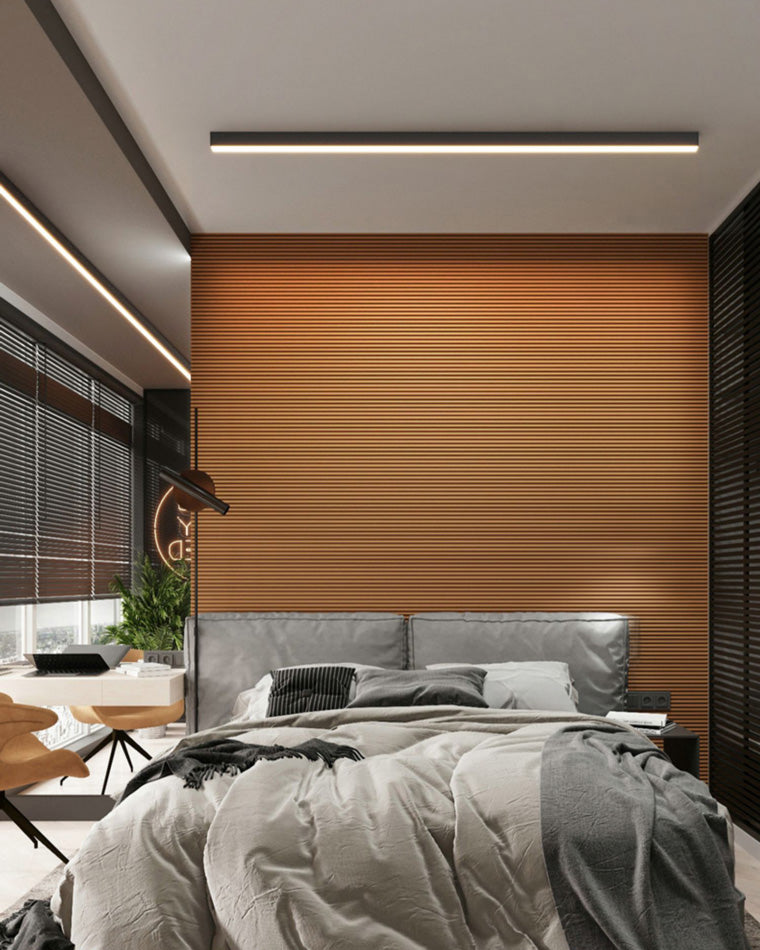WOMO Dimmable Linear Flush Mount Ceiling Light-WM1003
