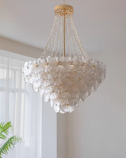 WOMO French Flower Glass Chandelier-WM2377