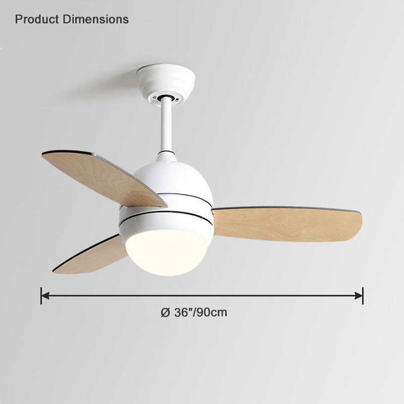 WOMO Scandi Ceiling Fan Lamp-WM5017