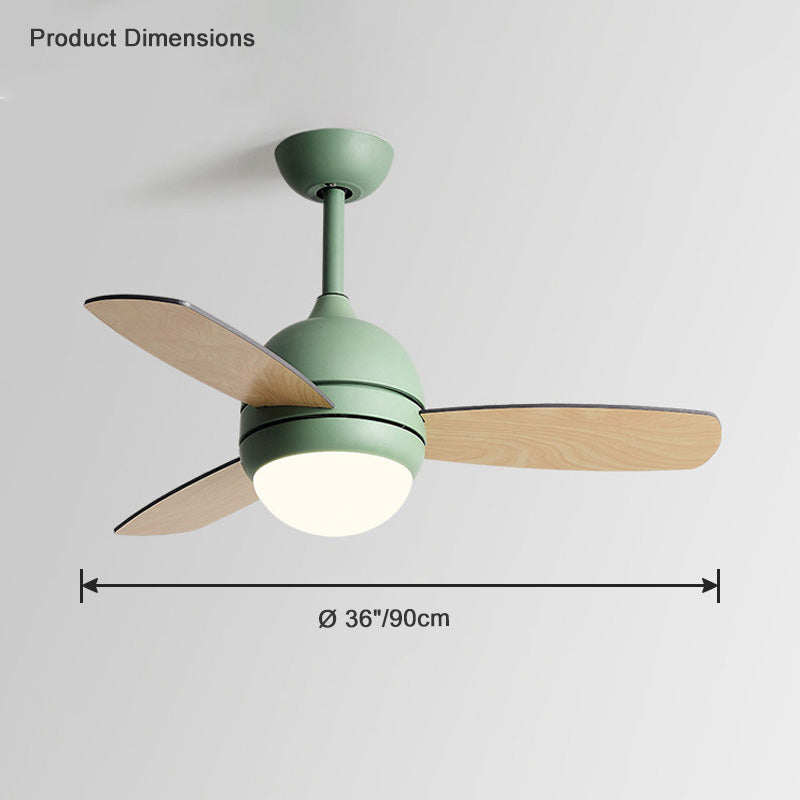 WOMO Scandi Ceiling Fan Lamp-WM5017