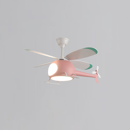 WOMO Airplane Children Ceiling Fan Lamp-WM5007