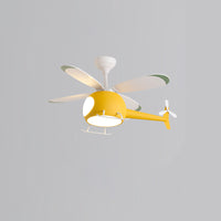 WOMO Airplane Children Ceiling Fan Lamp-WM5007