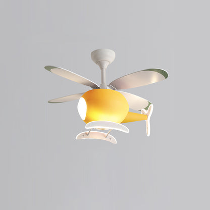 WOMO Airplane Children Ceiling Fan Lamp-WM5007