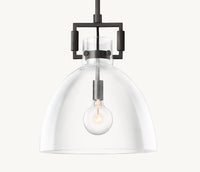 WOMO Dome Glass Pendant Light - Machinist