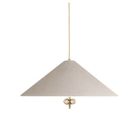 WOMO Mid Century Modern Bamboo Cone Chandelier-WM3220