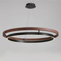 WOMO Circular Led Wood Chandelier-WM2492