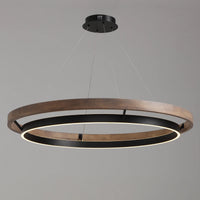 WOMO Circular Led Wood Chandelier-WM2492