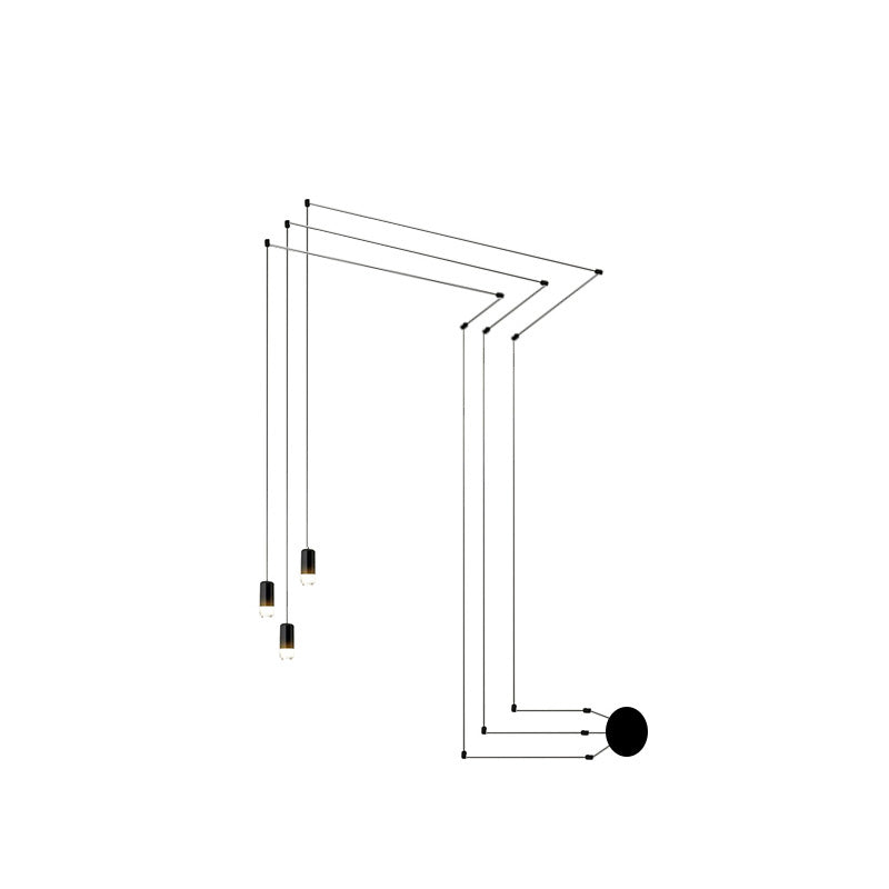 WOMO Spider Off Center Chandelier-WM2107