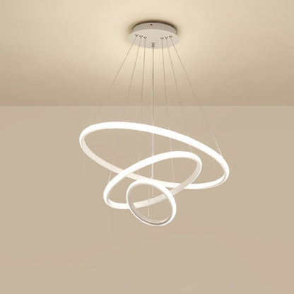 WOMO Tiered Led Ring Chandelier-WM2006