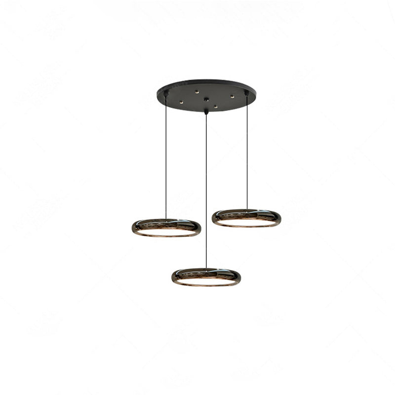 WOMO 3 Light Disc Pendant Light-WM2015