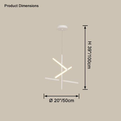 WOMO Multi Light Sticks Chandelier-WM2640