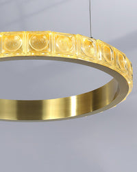 WOMO Circular Led Crystal Chandelier-WM2549a