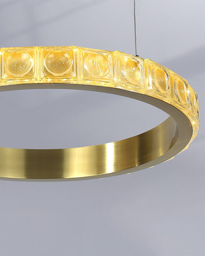 WOMO Circular Led Crystal Chandelier-WM2549a