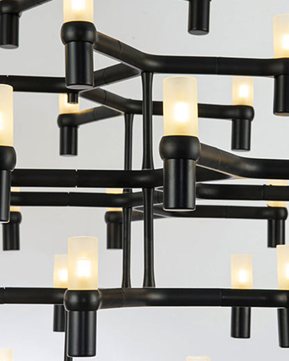 WOMO Modern Tiered Candlestick Chandelier-WM2554