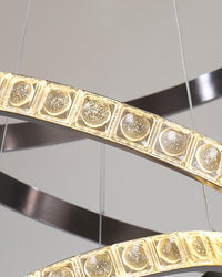 WOMO Circular Led Crystal Chandelier-WM2549a