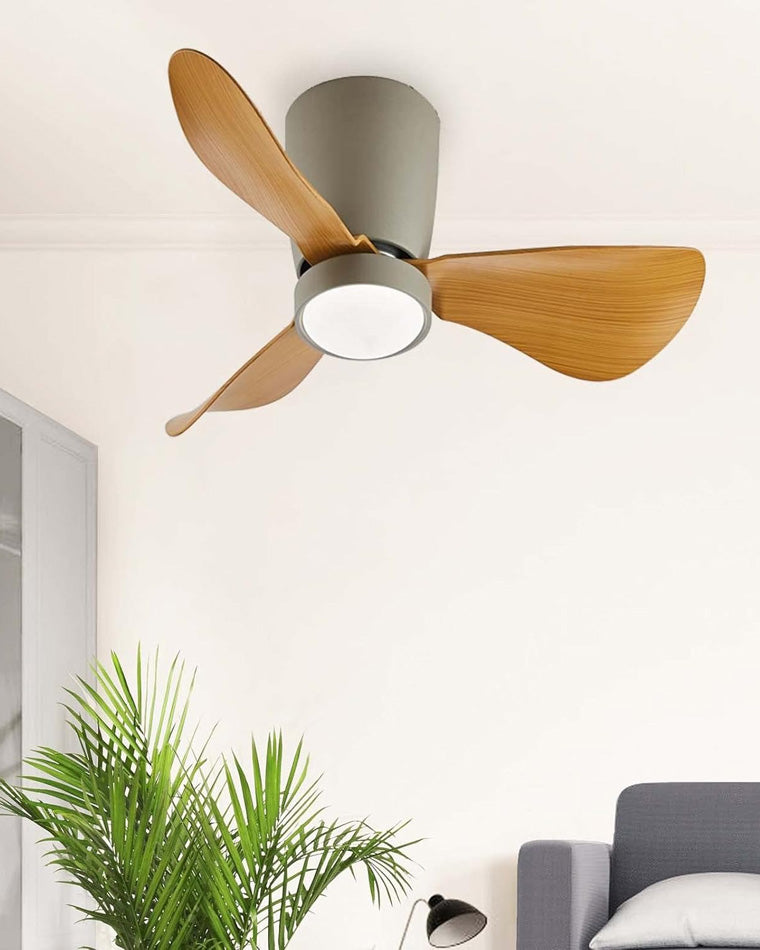 WOMO Low Profile Ceiling Fan Lamp-WM5056