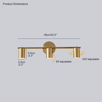 WOMO 3-Light Vanity Bathroom Sconce for Mirror-WM6039