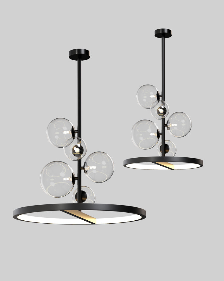 WOMO Vertical Glass Bubble Chandelier-WM2293