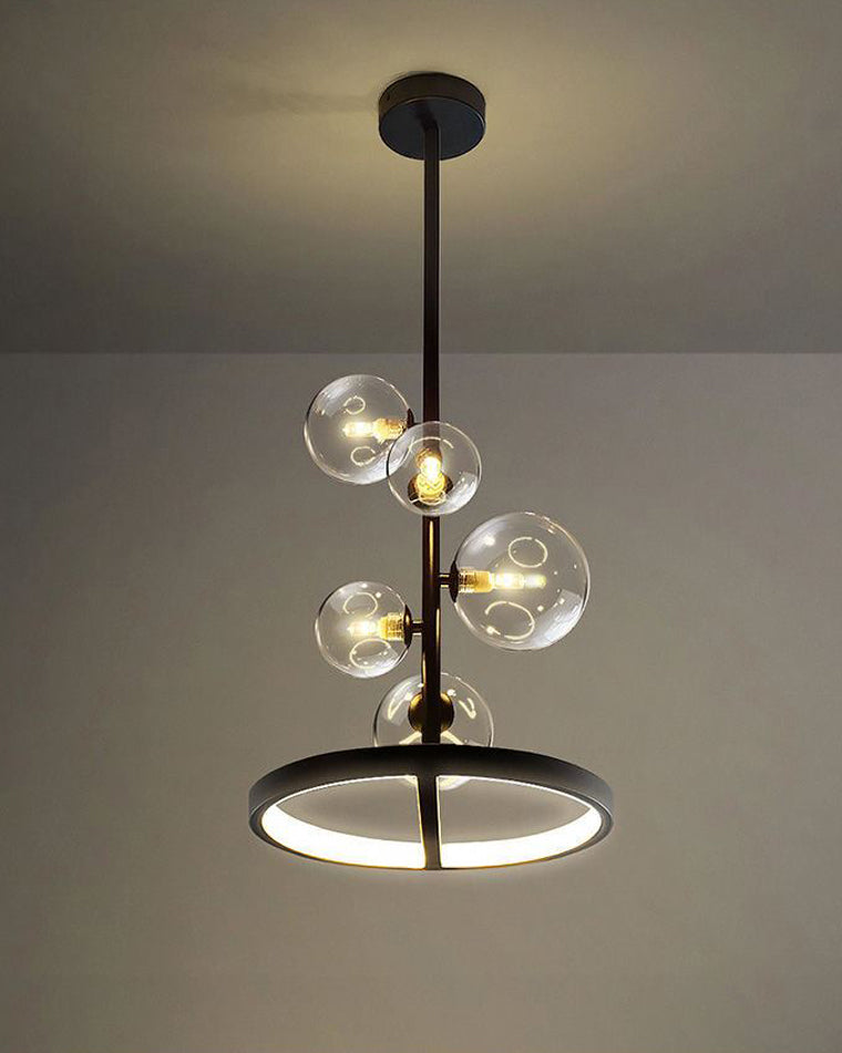 WOMO Vertical Glass Bubble Chandelier-WM2293