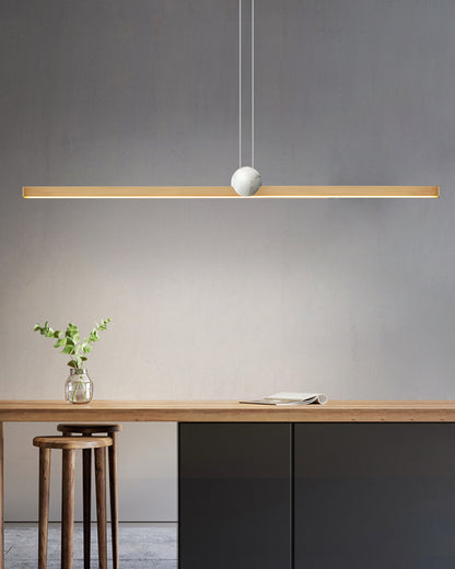 WOMO Marble Linear Pendant Light-WM2329