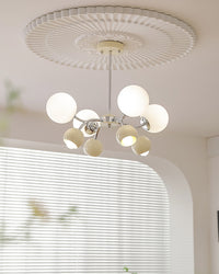 WOMO Space Age Glass Globe Chandelier-WM2290