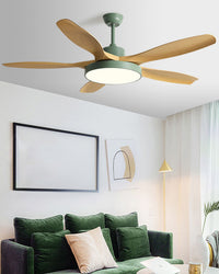 WOMO Nordic Reversible Ceiling Fan with Light-WM5002