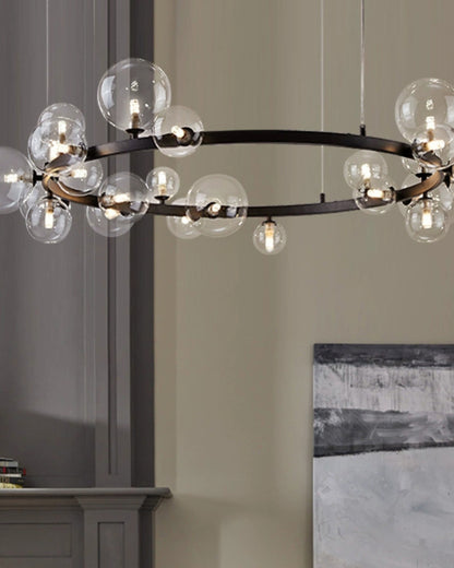 WOMO Circular Glass Bubble Chandelier-WM2292