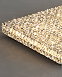 WOMO Crystal Square Flush Mount Ceiling Light-WM1114
