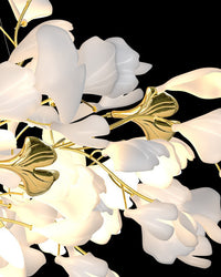 WOMO Gingko Long Linear Chandelier-WM2426