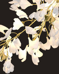 WOMO Gingko Long Staircase Chandelier-WM2425