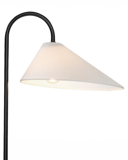 WOMO Fabric Gooseneck Floor Lamp-WM7096