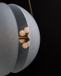WOMO Semi-sphere Glass Pendant Light-WM2506