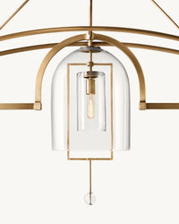 WOMO Bell Glass Chandelier-WM2814