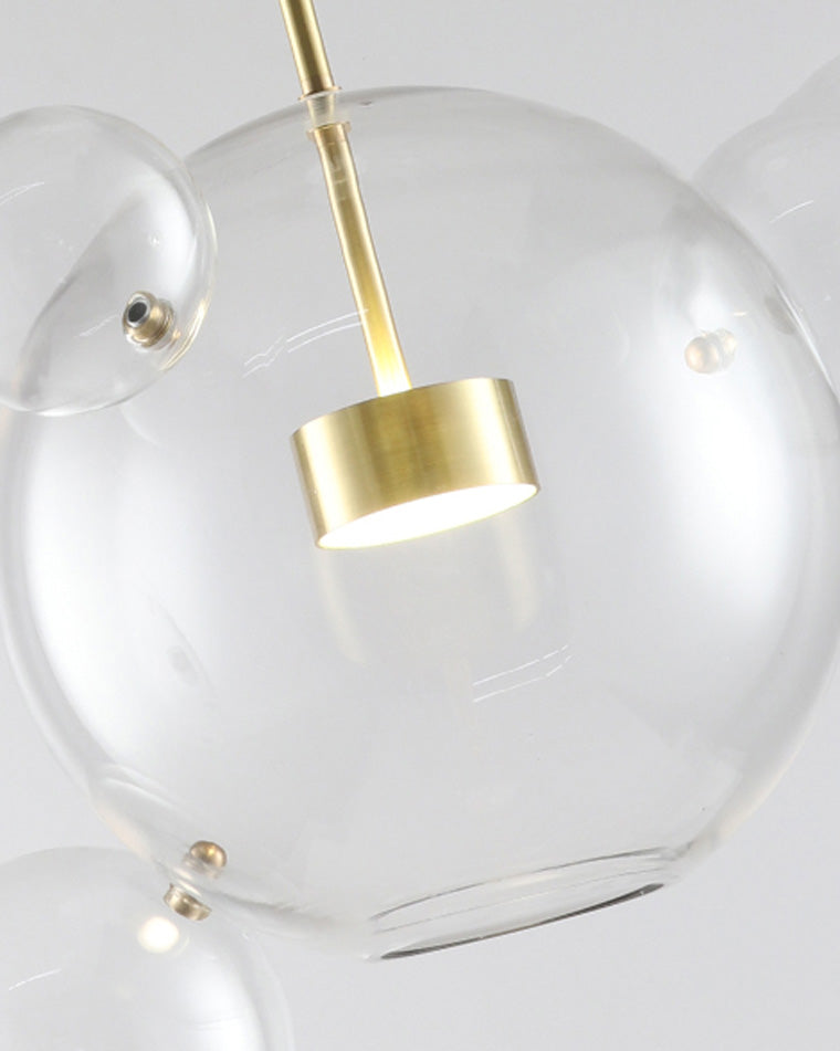 WOMO Glass Bubble Multi Pendant Light-WM2479