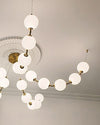 WOMO Spider Pearl Globe Chandelier-WM2650 thumbnail