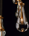 WOMO Raindrop Glass Chandelier-WM2809 thumbnail