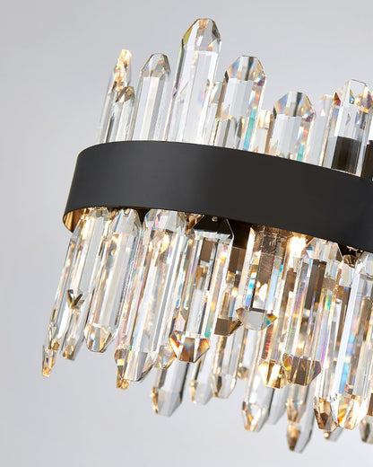 WOMO Rectangular Crystal Chandelier-WM2488b