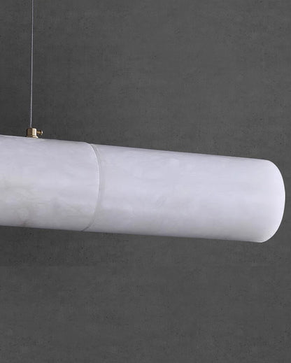 WOMO Alabaster Tube Linear Chandelier-WM2876