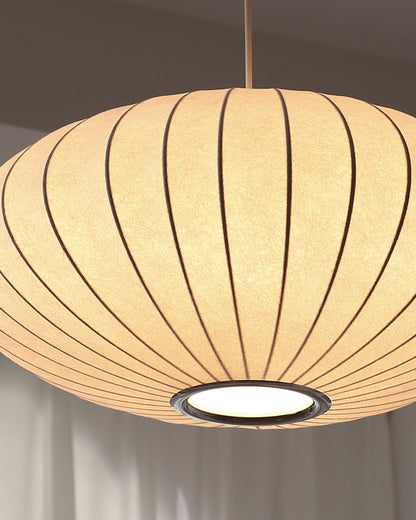 WOMO Flying Saucer Silk Pendant Light-WM2534