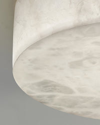 WOMO Modern Round Alabaster Ceiling Light-WM1118