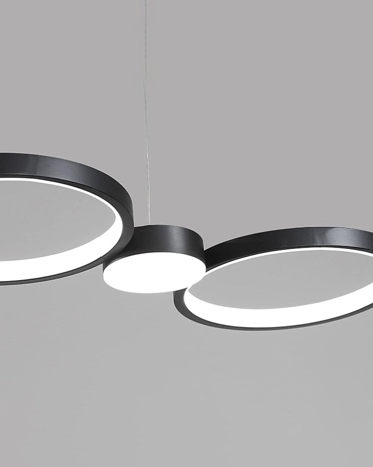 WOMO Multi Circle Linear Pendant Light-WM2765