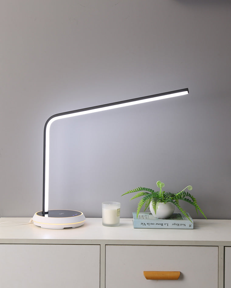 WOMO Touch Dimmable Desk Lamp with Wireless Charger-WM8039