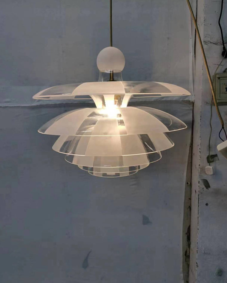 WOMO Glass Pinecone Pendant Light-WM2325