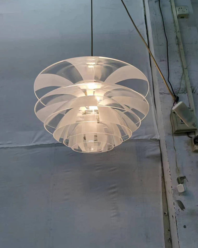 WOMO Glass Pinecone Pendant Light-WM2325