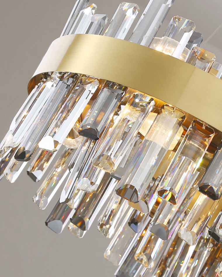 WOMO Round Crystal Chandelier-WM2487