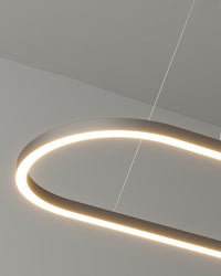 WOMO Oval Led Chandelier-WM2434