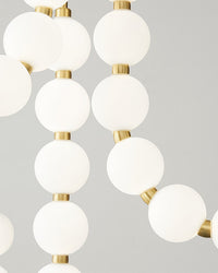 WOMO Pearl Arc Chandeliere-WM2808