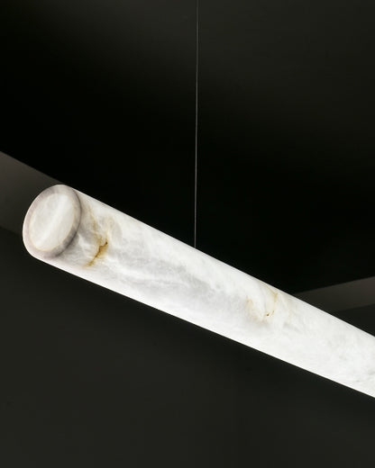 WOMO Alabaster Tube Linear Chandelier-WM2876