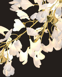 WOMO Gingko Long Linear Chandelier-WM2426