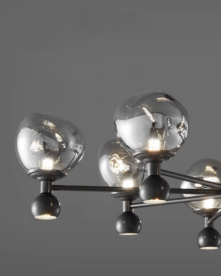 WOMO Glass Globe Chandelier-WM2454